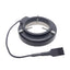Used AmScope 144 LED Quadrant Ring Light For Stereo Microscopes, ø61mm ID, 12VDC