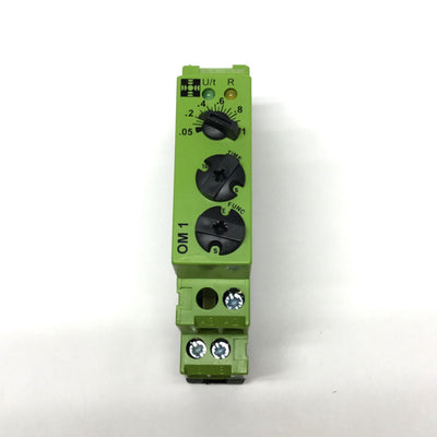 New – Open box Tele OM1 Multifunction Timer Relay, Range: 0.5 sec to 10 days, 12-240V AC/DC
