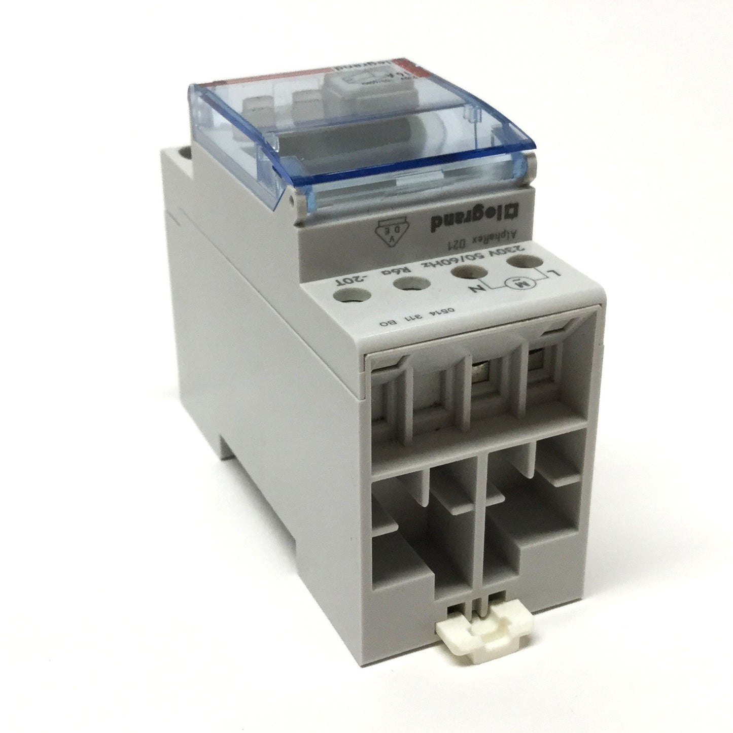 Used Legrand 047 61 AlphaRex D21 Programmable Digital Timer Switch 230VAC, 1-CH, 16A