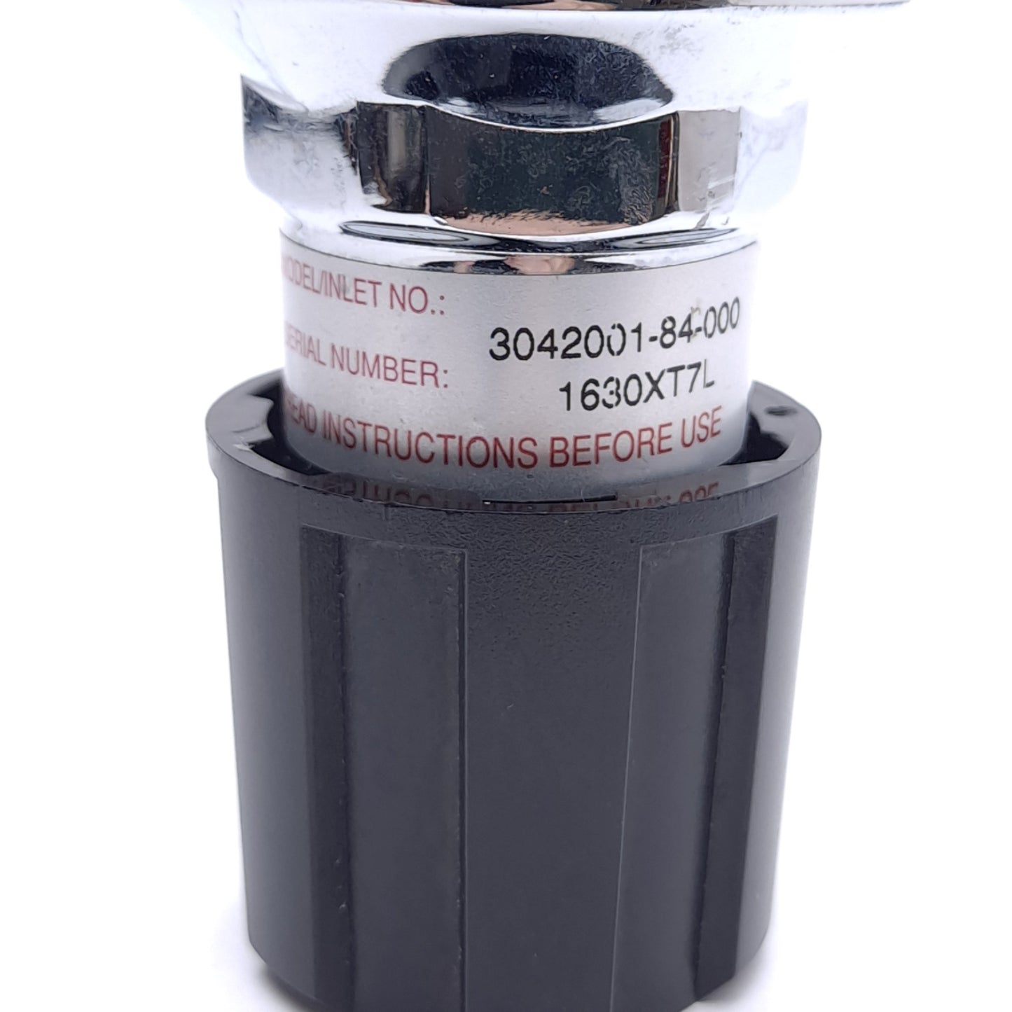 Used Concoa 3042001-84-000 Gas Regulator, 3000psi Max Inlet, 0-50psi Out, 1/4in NPT