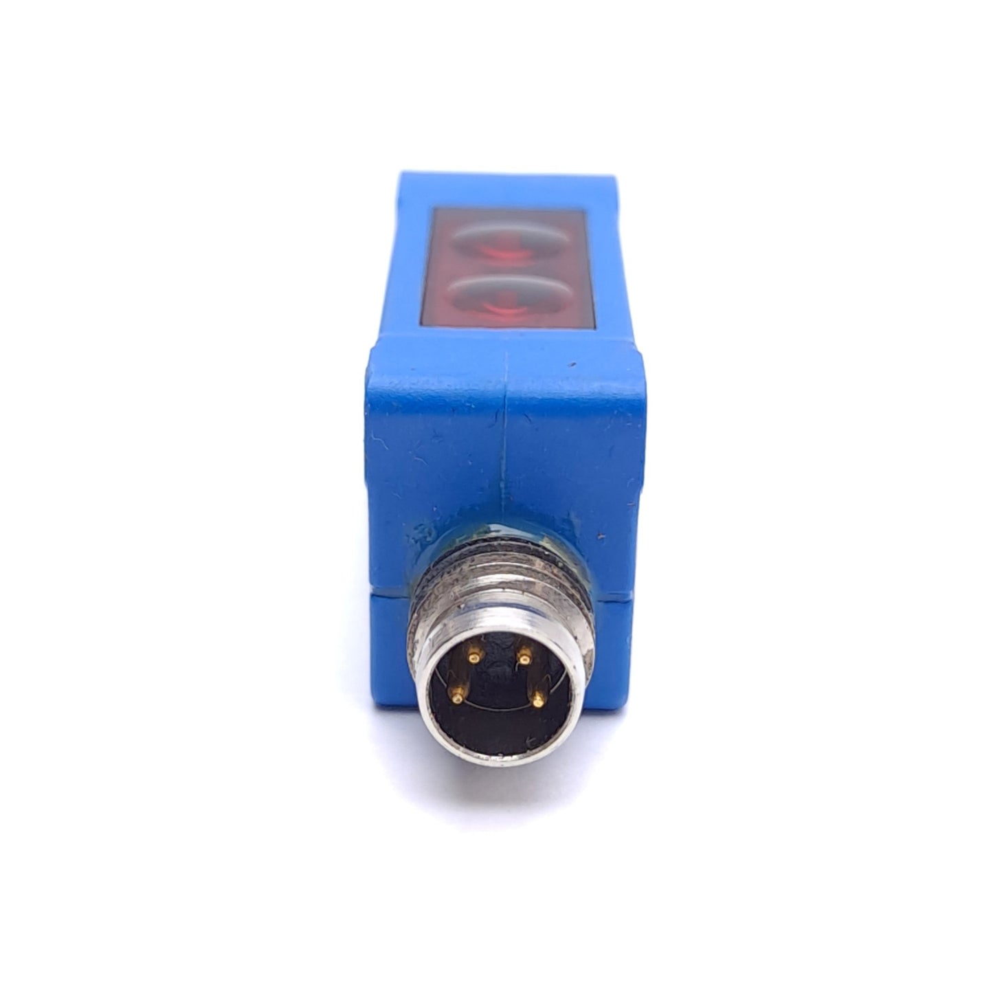 Used Wenglor YK12PA7 Reflex Sensor, 120mm Range, 10-30VDC Supply, M8 4-Pin Male