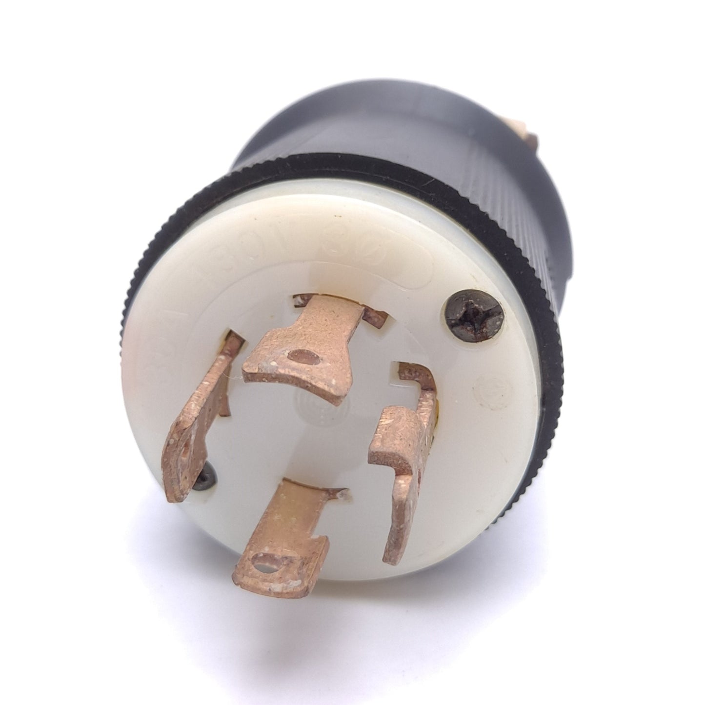 Used Lot of 2 Hubbell HBL2731 Twist-Lock Plug, 30A 3-Phase 480VAC, 3-Pole, 4-Wire