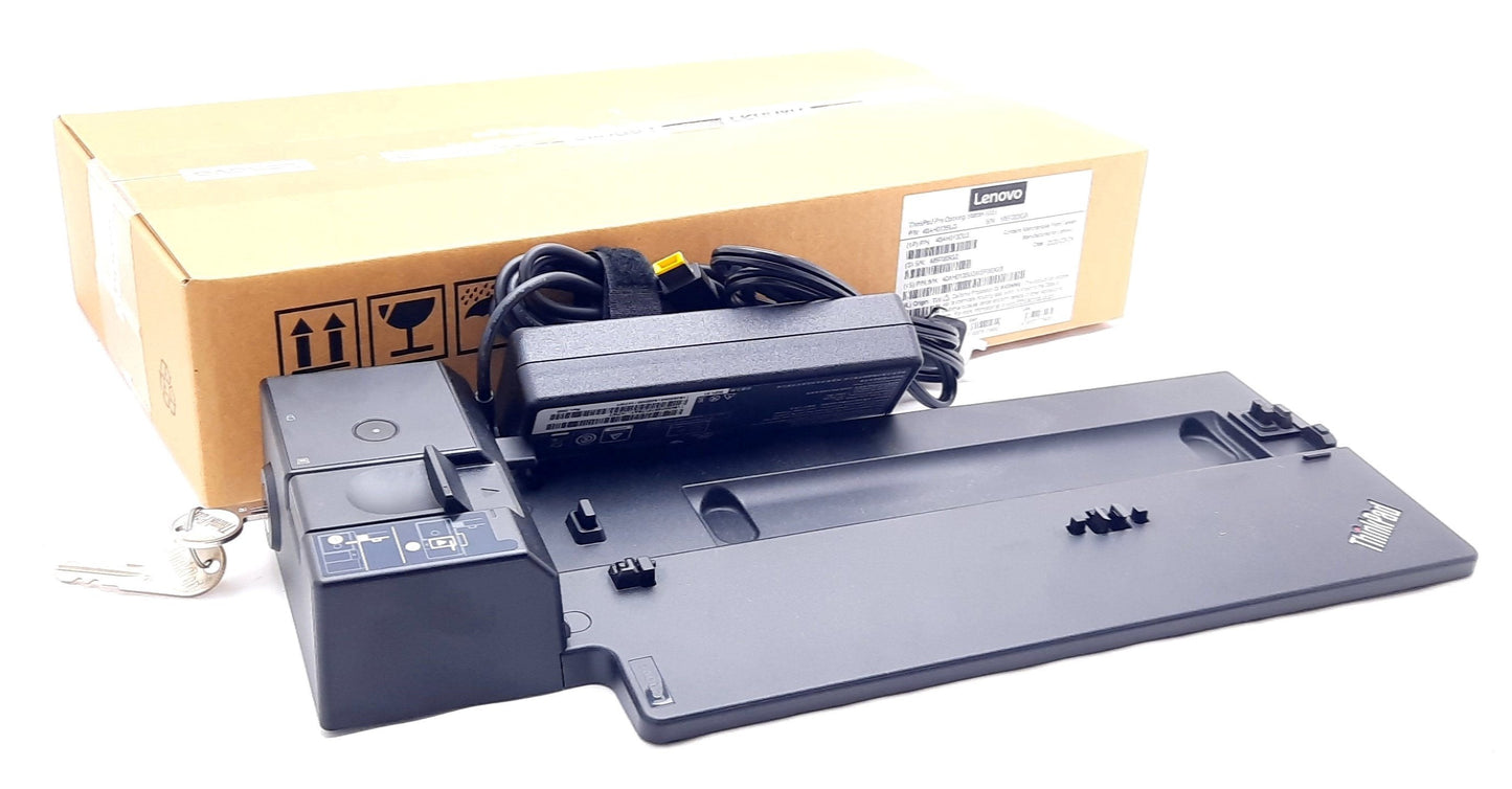 New Lenovo 40AH0135US ThinkPad Pro Docking Station USB Ports 5Gbps 5V 3A 20VDC 6.75A