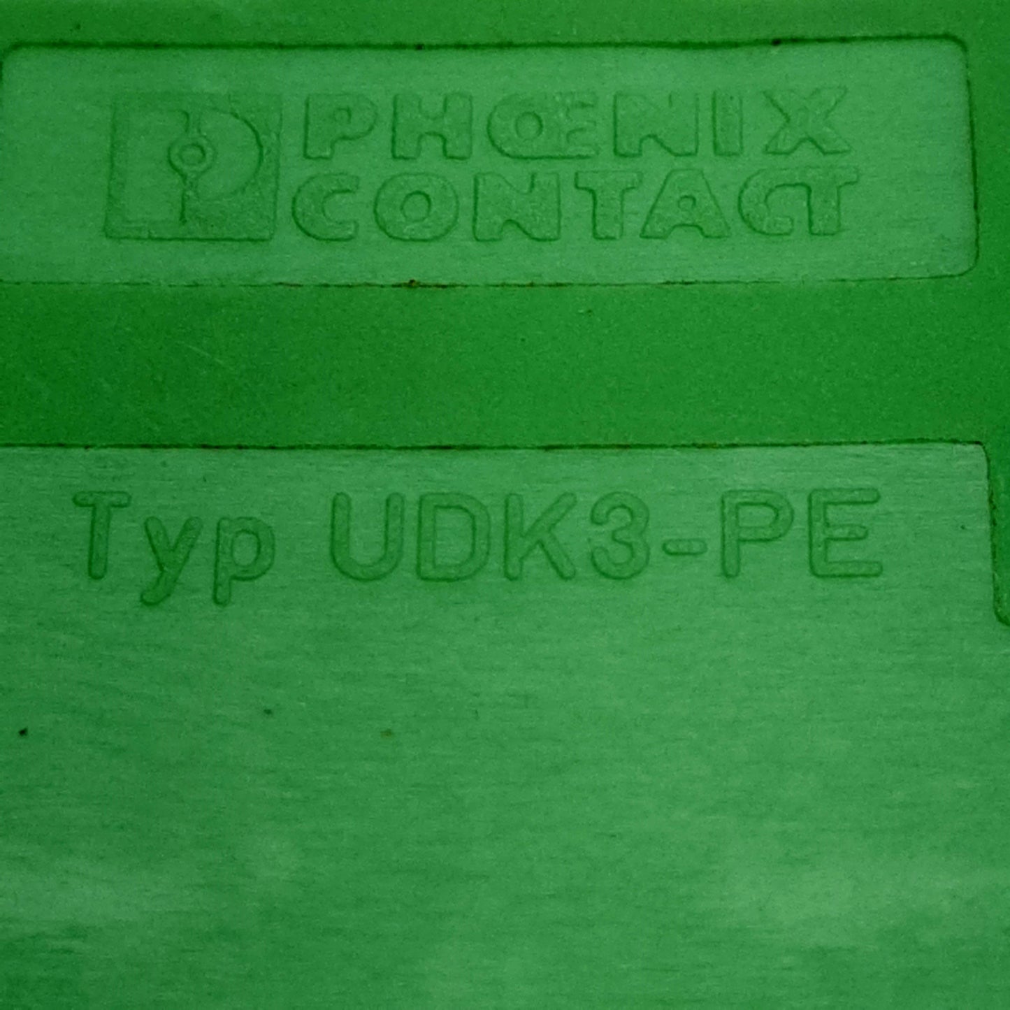 Used Lot of 6 Phoenix Contact UDK3-PE Ground/Earth Terminal Block 6kV Surge DIN Rail