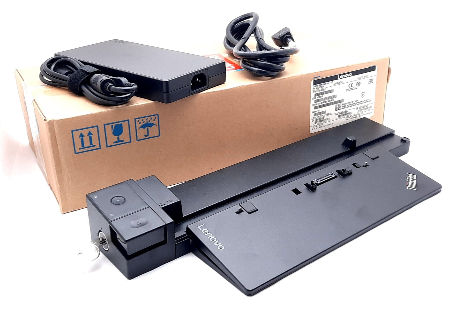 Open box Lenovo 40A50230US ThinkPad Laptop Docking Station 120/230 VAC 230W