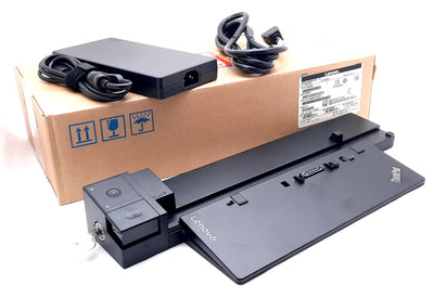 Open box Lenovo 40A50230US ThinkPad Laptop Docking Station 120/230 VAC 230W