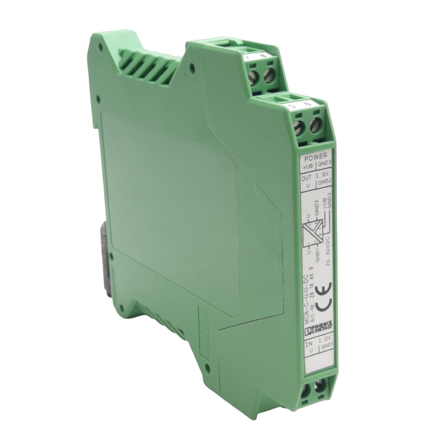 Used Phoenix Contact MCR-C-U/U-DC Signal Conditioner, 20-30VDC Supply, ±10VDC IN/OUT