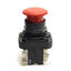 Used Allen Bradley 800H-FRXT A4P E Stop Push/Twist Release Button 4-NC Contacts, 30mm