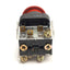Used Allen Bradley 800H-FRXT A4P E Stop Push/Twist Release Button 4-NC Contacts, 30mm