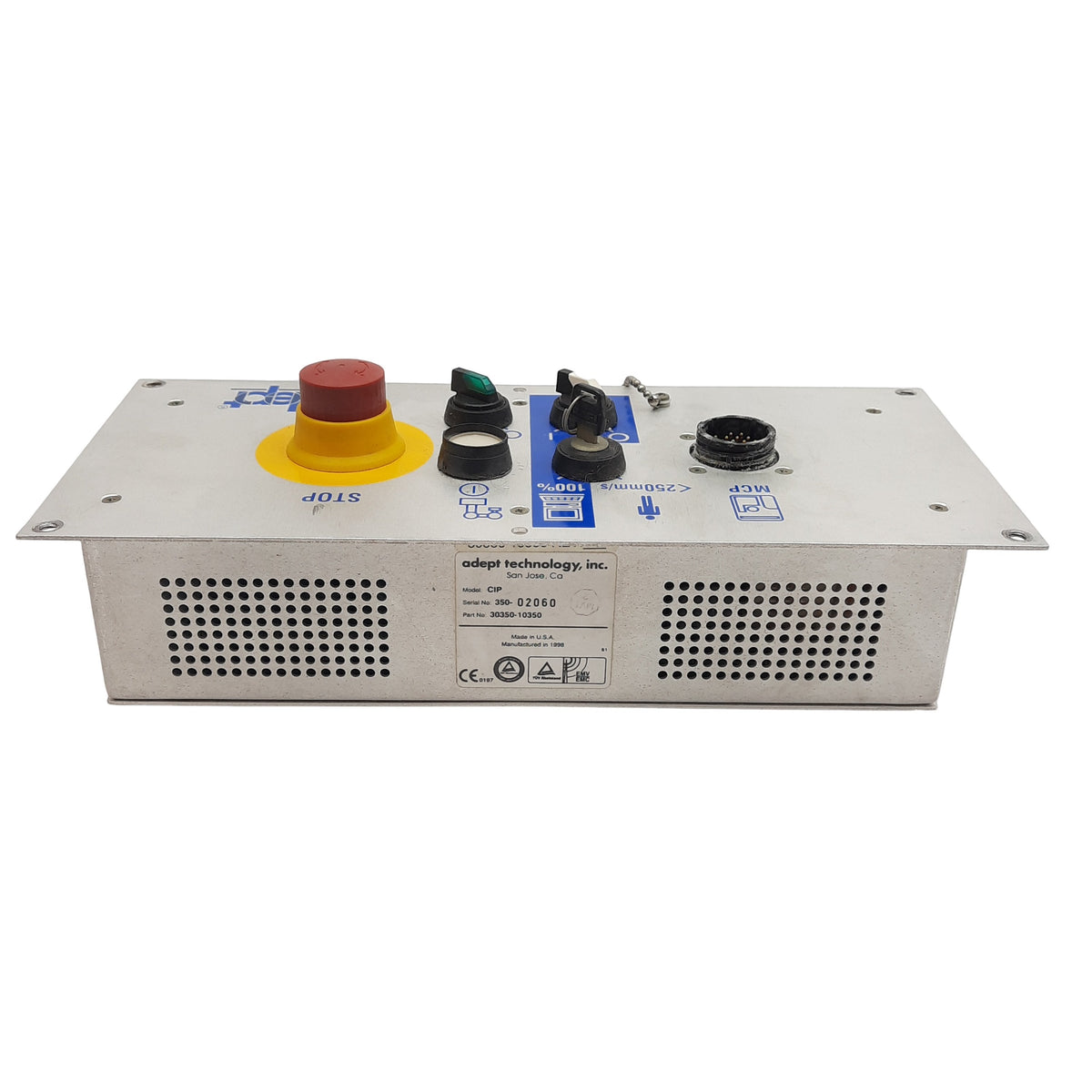 Cip Panel Adept Tech. 30350-10350 CIP Machine Interface Panel, RS232, 12