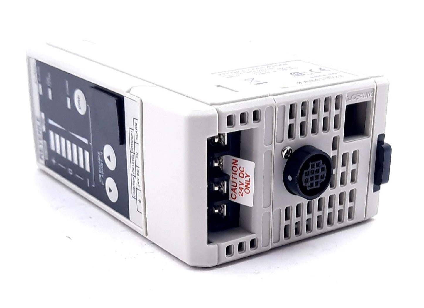 New – Open box Keyence SJ-M201 Spot Type Amplifier Unit, 24VDC Input ±6kV Output, DIN Rail