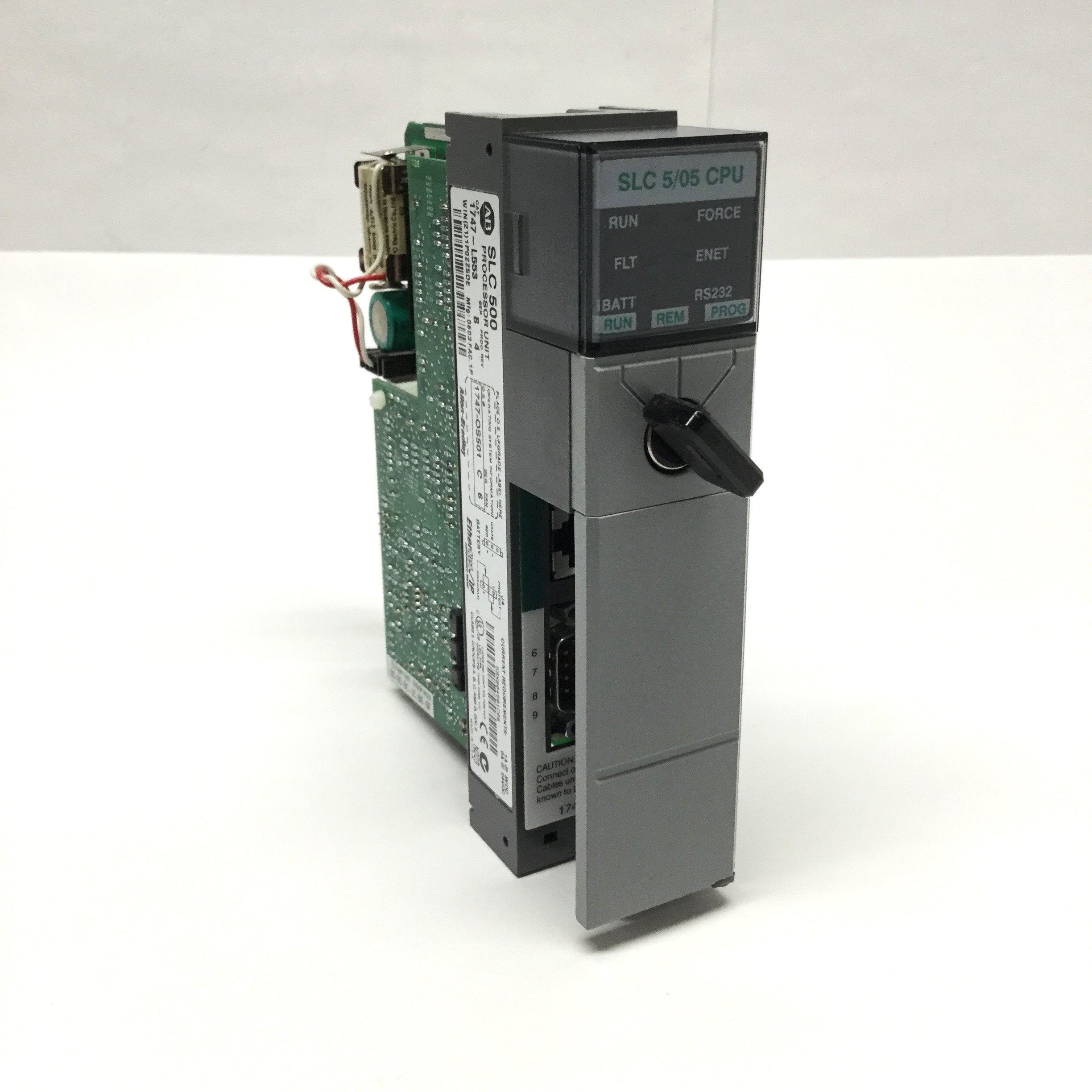 Allen Bradley 1747-L553 SLC 500 5/05 CPU 64K Controller Processor Modu ...