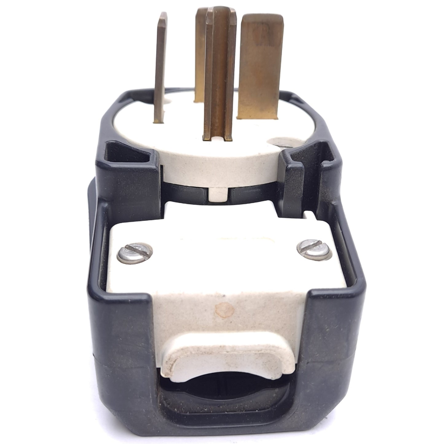 Used Hubbell HBL8462C Straight Blade Male Plug, 60A 3-Phase 250VAC, 3-Pole, 4-Wire