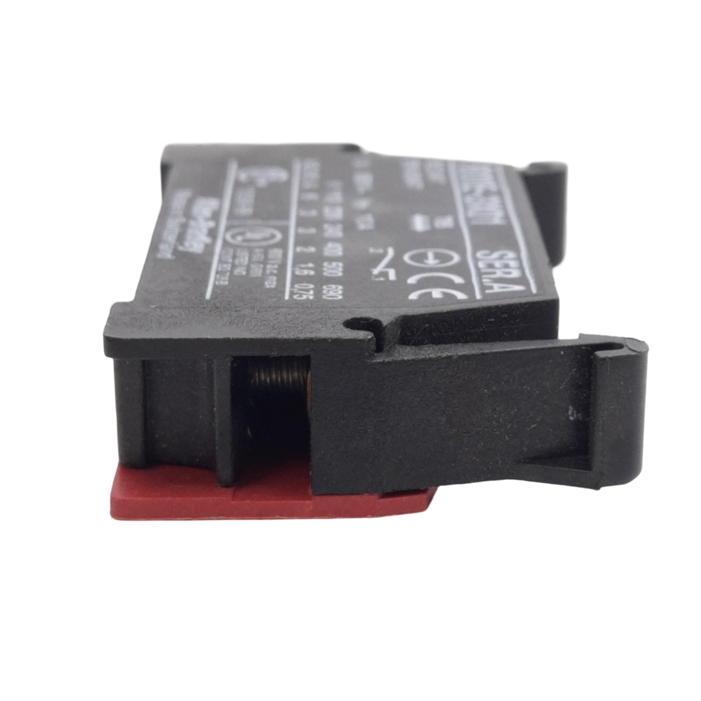 Used Lot of 2 Allen Bradley 800E-3X01 Contact Block, 1 NC, 22.5mm, 690VAC 10A