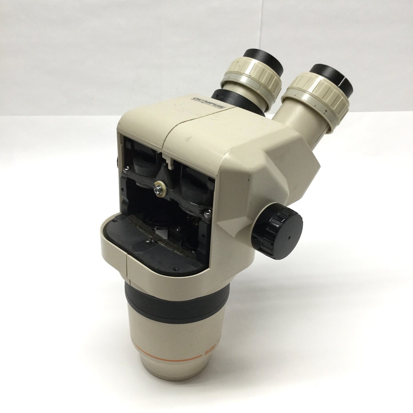 Used Olympus SZ6045 Stereo Microscope Body 1-6.3x Zoom *Missing Rear Cover*