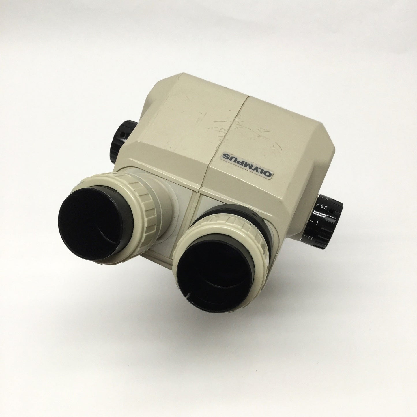 Used Olympus SZ6045 Stereo Microscope Body 1-6.3x Zoom *Missing Rear Cover*