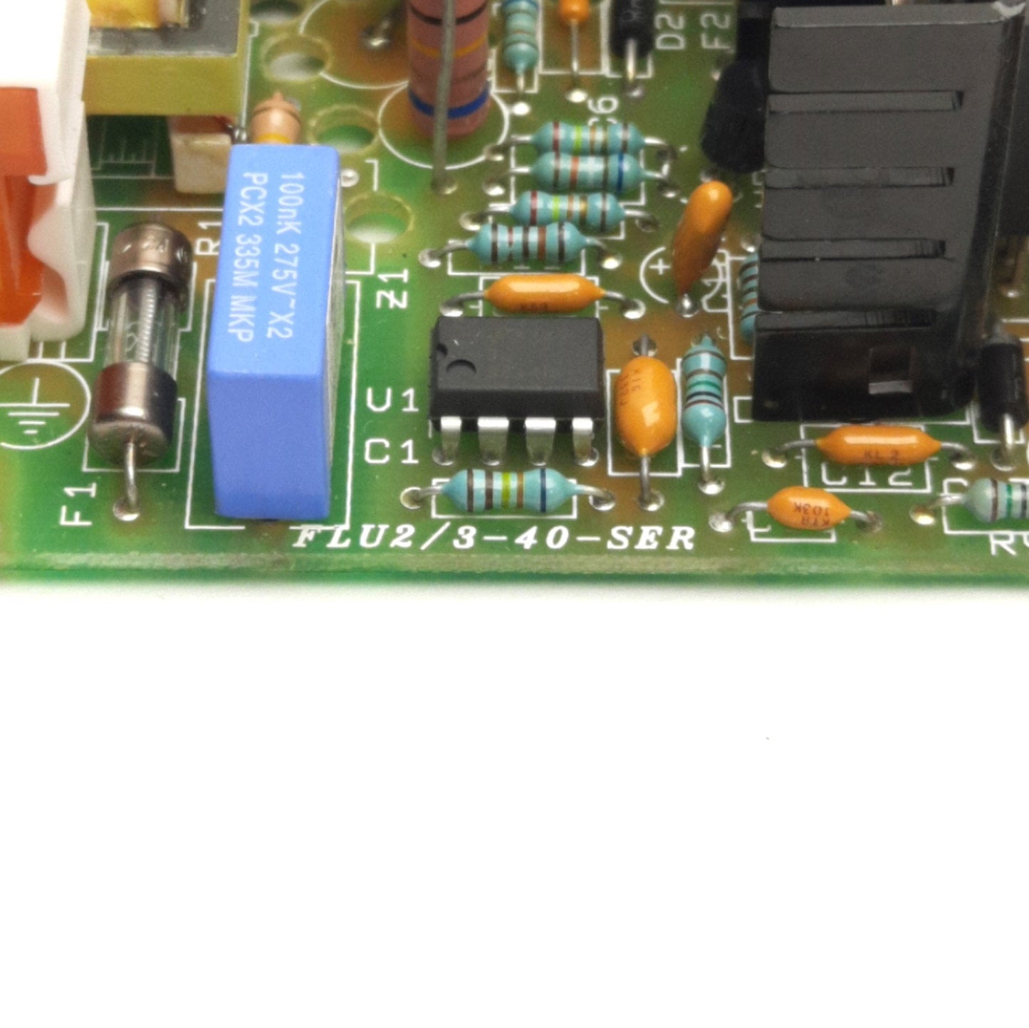 Used Power General FLU3-40-4 FLU2/3-40-SER Power Supply, AC Input, +5V/-12V/24VDC 40W