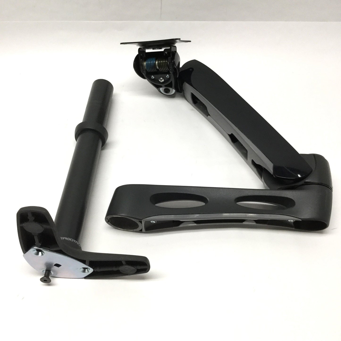 Used Ergotron 45-179-195 LX Single LCD Monitor Arm, Desk Mount, VESA 75 *No Clamp*