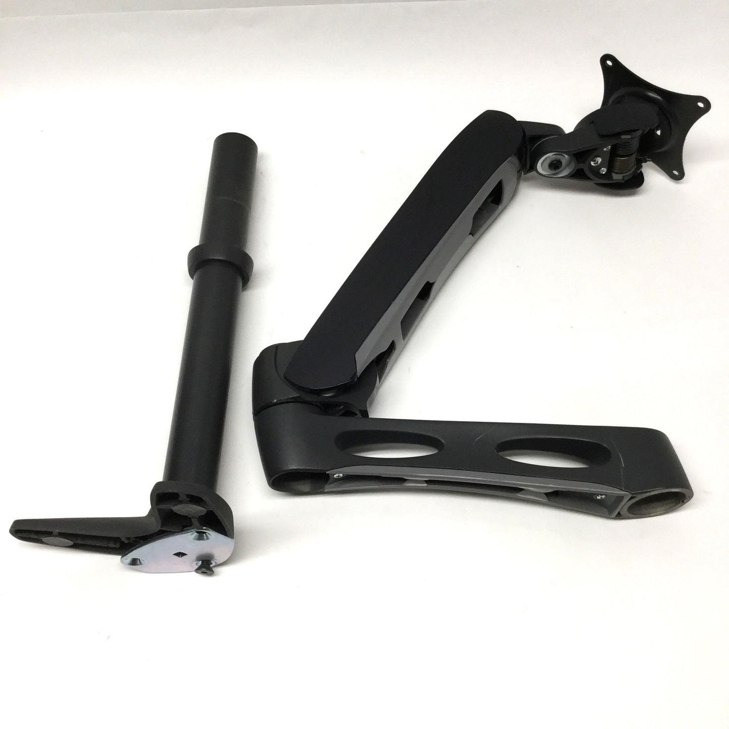 Used Ergotron 45-179-195 LX Single LCD Monitor Arm, Desk Mount, VESA 75 *No Clamp*