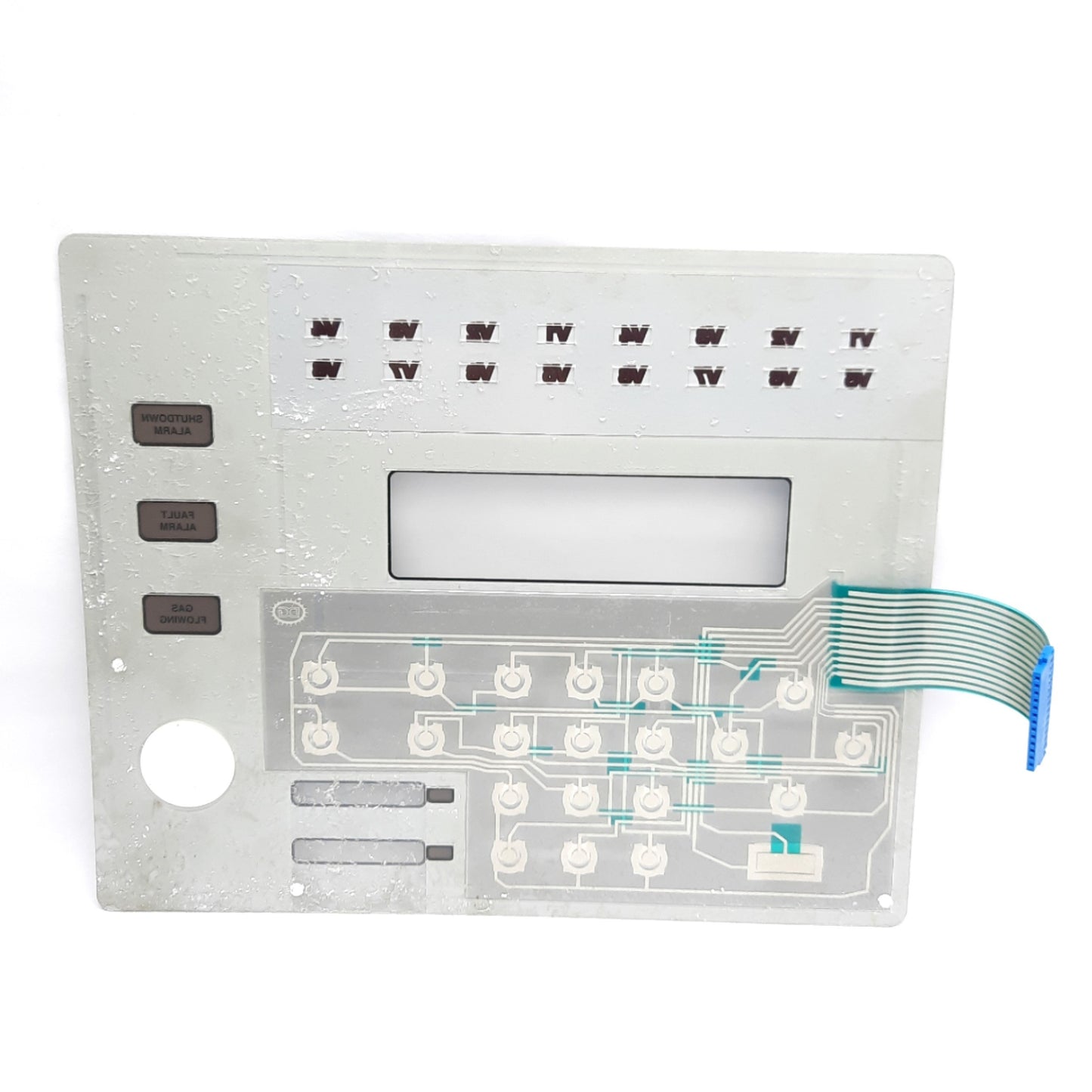 Used Air Products GasGuard 250 Gas System Front Panel Sticker / Control Pad