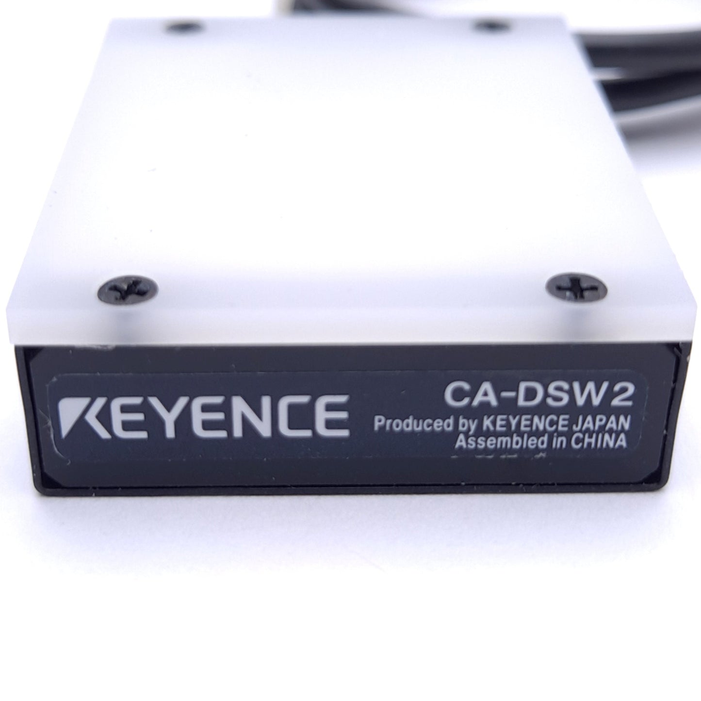 Used KEYENCE CA-DSR2 Red LED Machine Vision Back Light, 32 x 32mm, 12VDC 2.2W