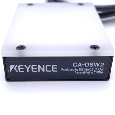 Used KEYENCE CA-DSR2 Red LED Machine Vision Back Light, 32 x 32mm, 12VDC 2.2W