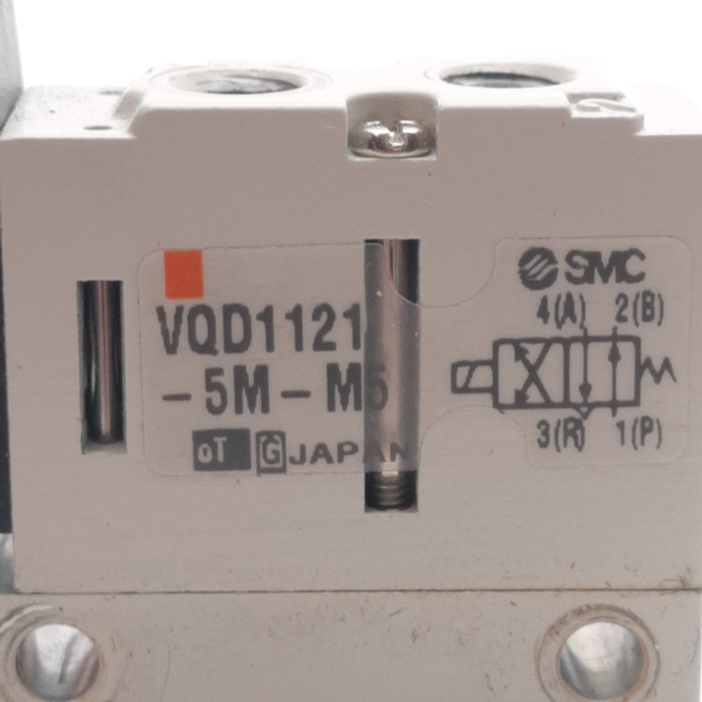 Used SMC VQD1121-5M-M5 Solenoid Valve, Single Type, 0-0.7MPa, M5 Ports, 24VDC Coil