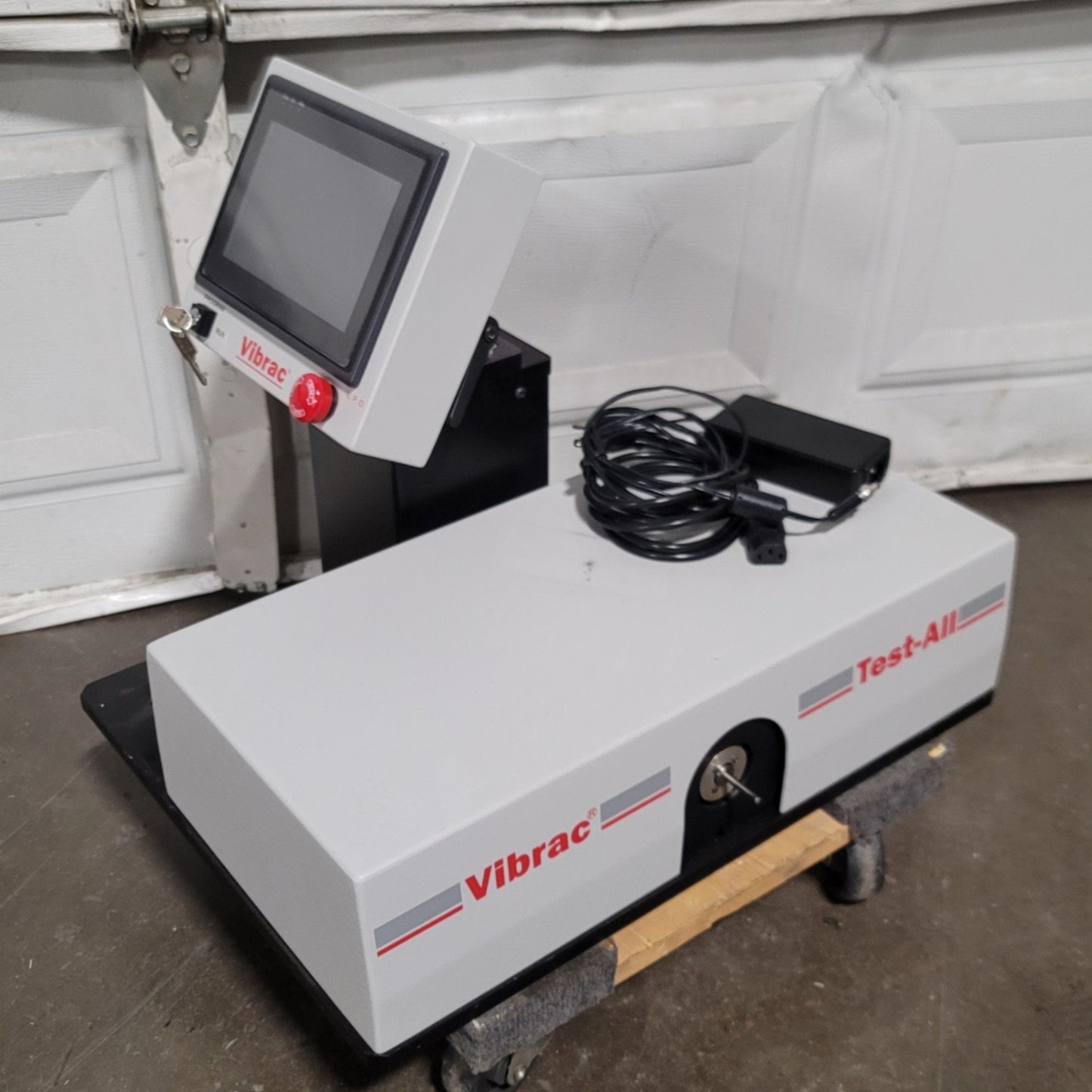 Used Vibrac 1561-02 Test-All II Horizontal Torque Testing Machine 2.0oz-in, 1-50RPM