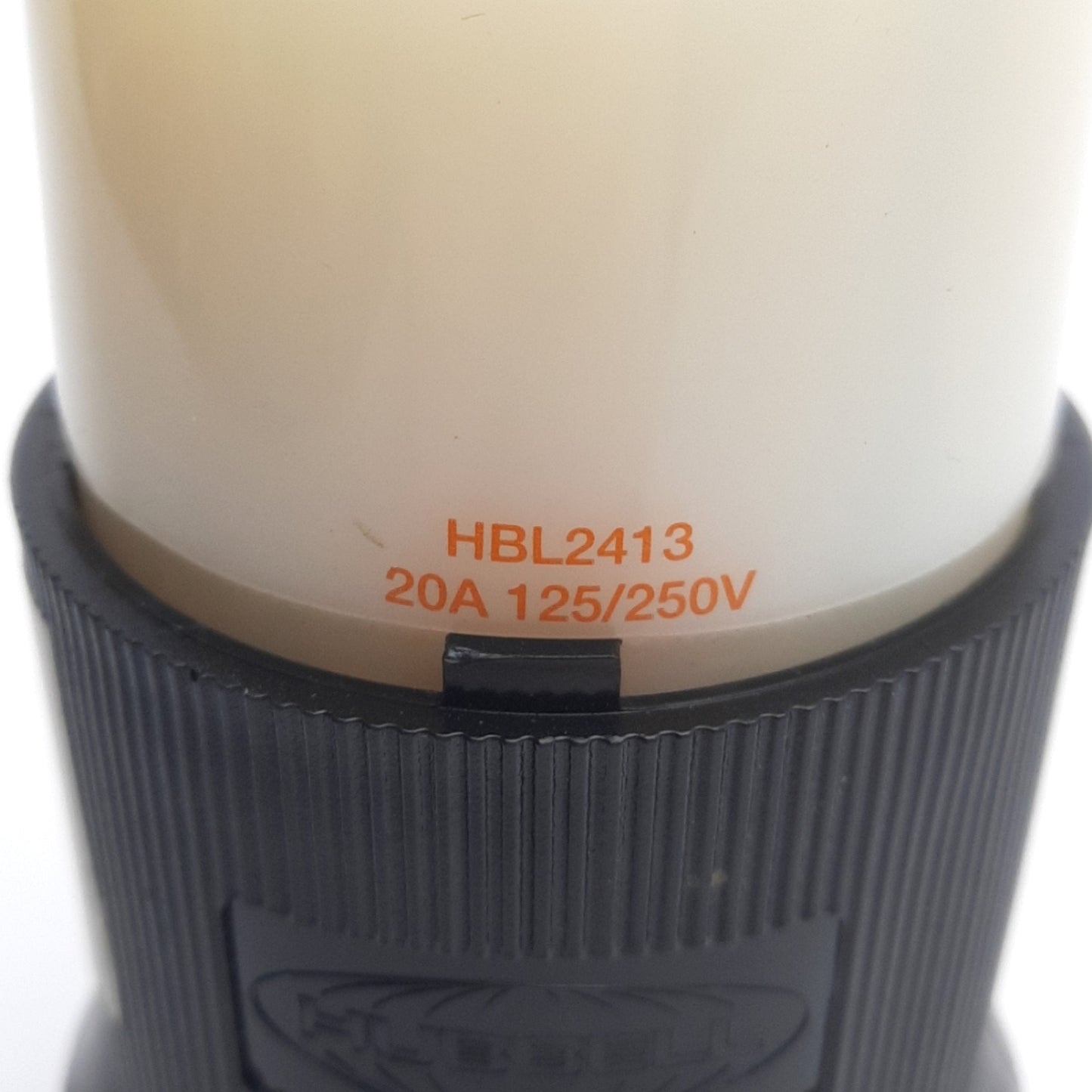 Used Hubell HBL2413 Twist Lock Connector, L14-40R Female, 125/250VAC 20A, 3-Pole 4-W