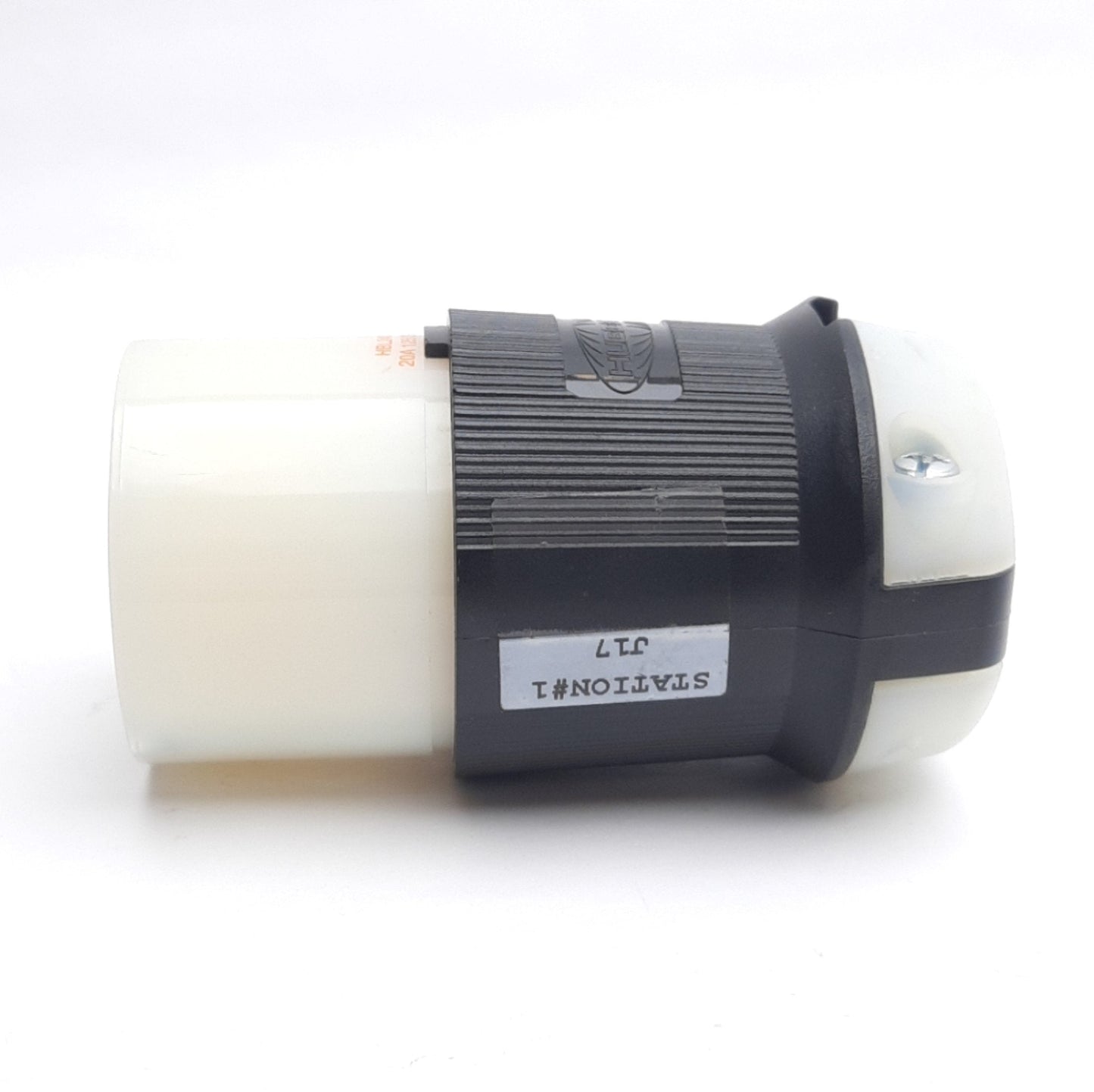 Used Hubell HBL2413 Twist Lock Connector, L14-40R Female, 125/250VAC 20A, 3-Pole 4-W