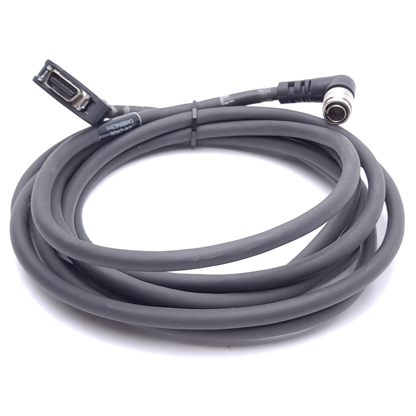 Used Keyence CA-CH3L CV-X Vision System Standard High-Speed Camera Cable, 3m Length