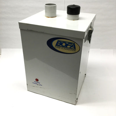 Used BOFA SYSTEM 250 Dual Port Portable Solder Fume Extractor 230VAC *No Arms*