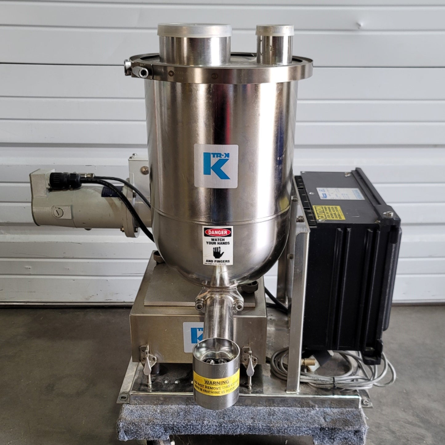 Used K-Tron K-CL-24-KT20 Compact Loss In Weight Twin Screw Feeder 0.13-3PPH