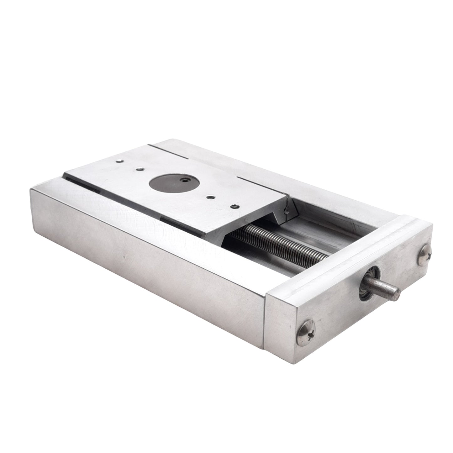 Used Velmex A4006W1-S4 Manual Linear Unislide Assembly, 0.1in Lead, 2in Travel