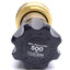 Used Tescom 26-1613-24-008 Regulator, 5000psig In, 500psig Out, Brass, 1/4in NPT
