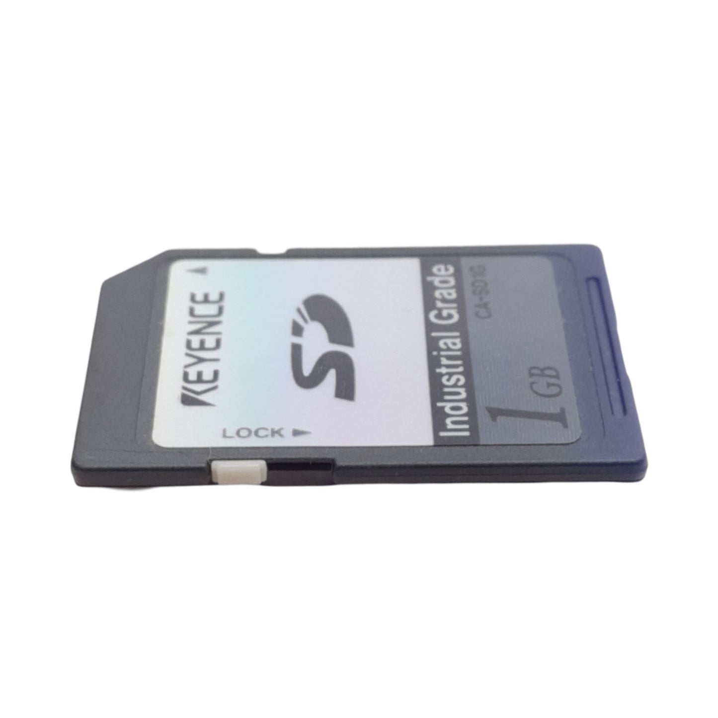 Used Keyence CA-SD1G Industrial SD Card, 1GB, For Use With XG-8000 Series Controller