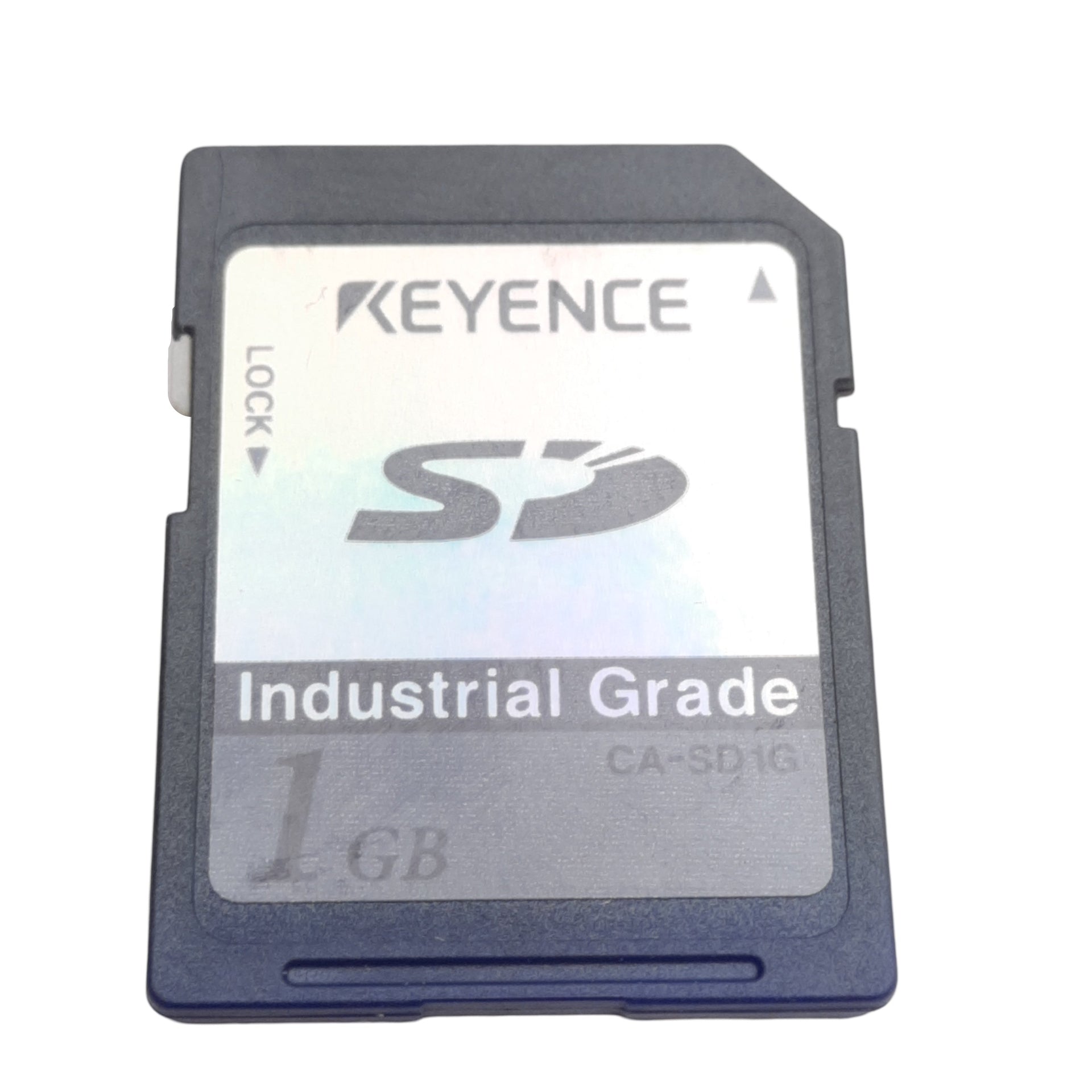 Used Keyence CA-SD1G Industrial SD Card, 1GB, For Use With XG-8000 Series  Controller