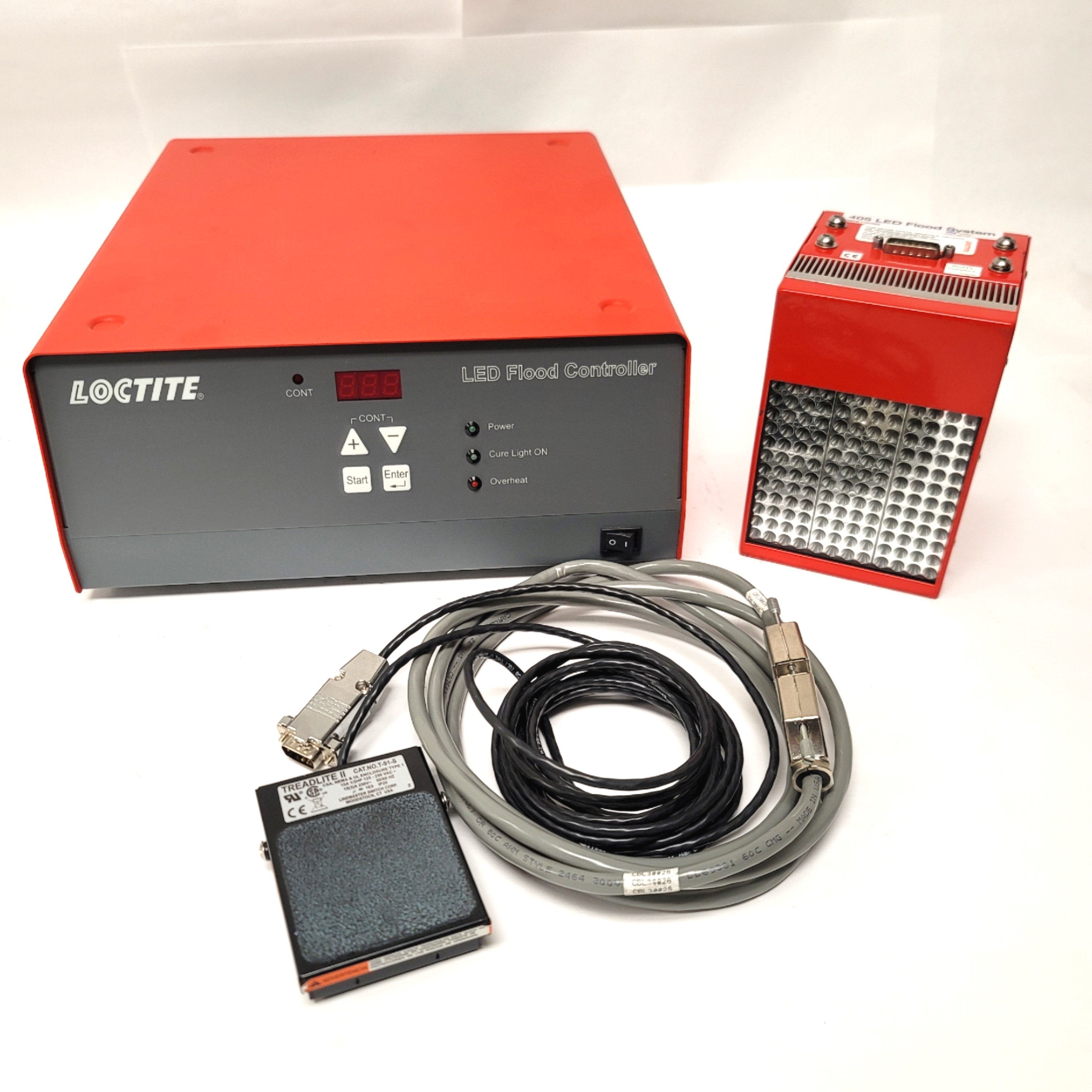 Loctite 1167593 LED Flood System 405nm Array With Loctite 97104 Contro ...