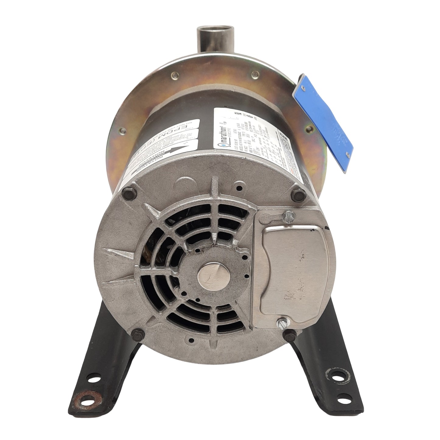 Used Marathon 056T34D5845D Jet Pump, 3PH 208-230/460VAC, 1/2HP, 1 & 1-1/4in NPT Ports