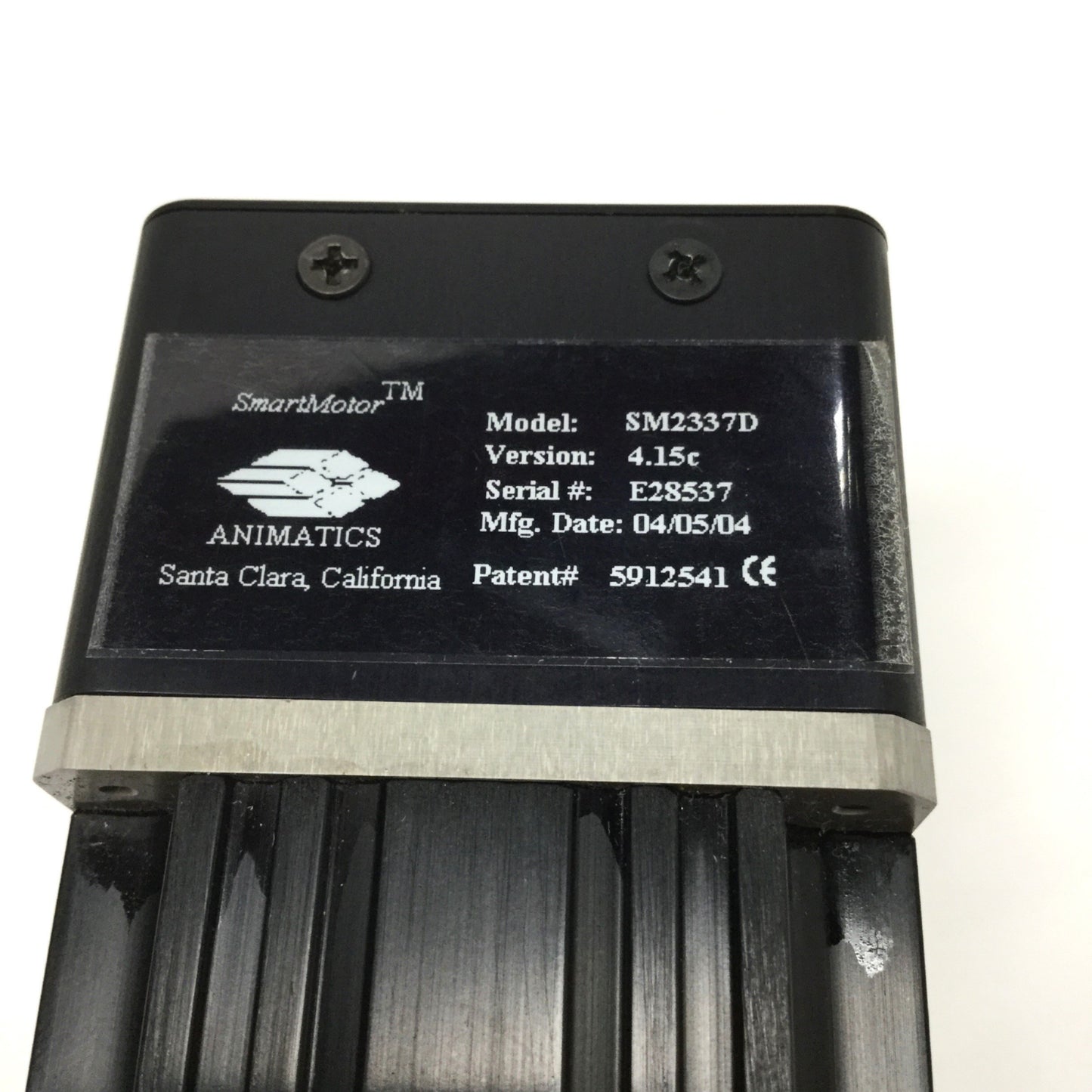 Used Moog Animatics SM2337D SmartMotor Servo Motor 8630 RPM w/Encoder 2000counts/rev