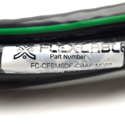 Used Flex Cable FC-CFBM6DF-CBAF-M007 Encoder/Feedback Cable for TLY Motors, 28-Pins