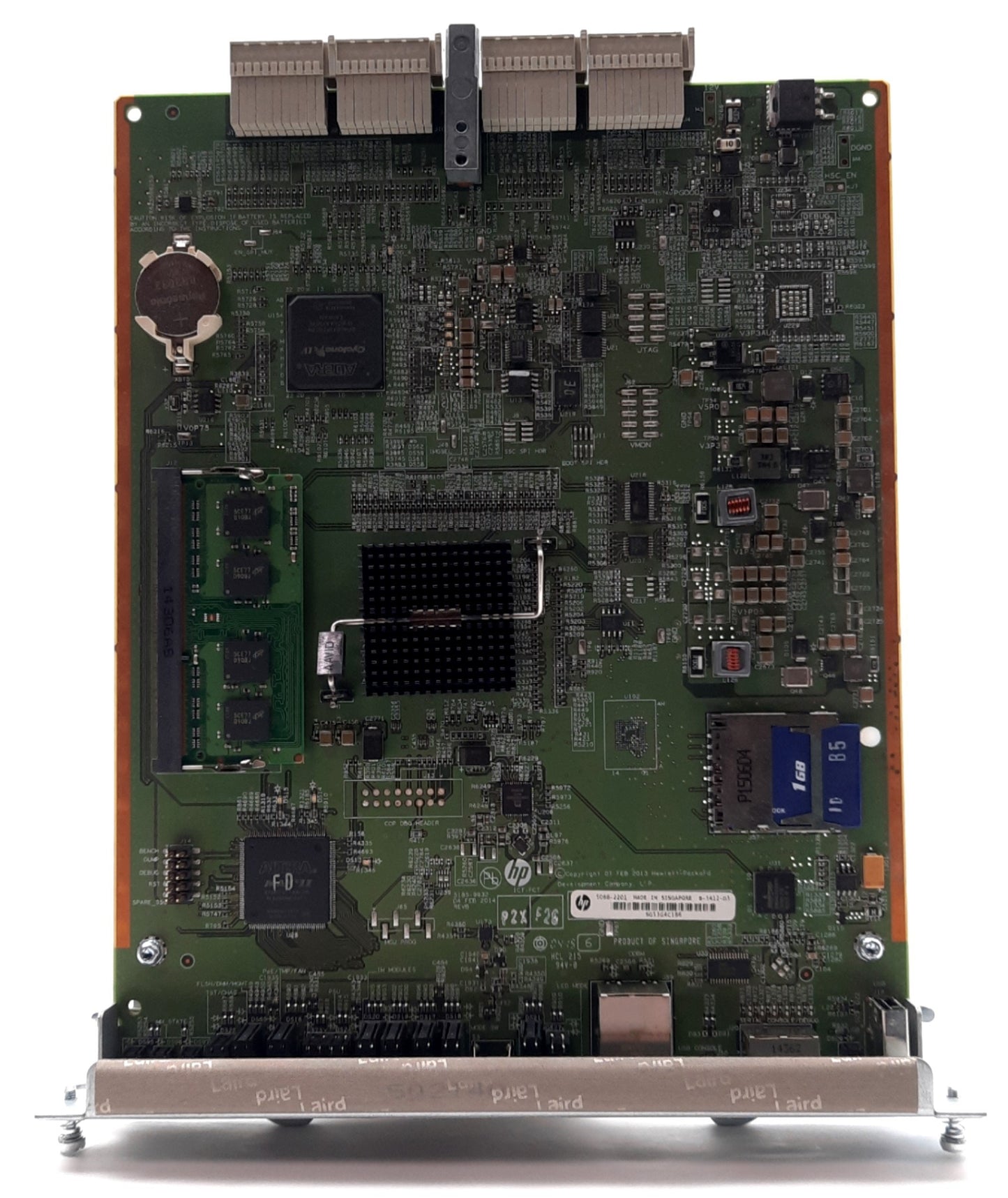 Used HP J9827A 5400R zl2 Network Switch Management Module, 1GB SD, 4GB RAM
