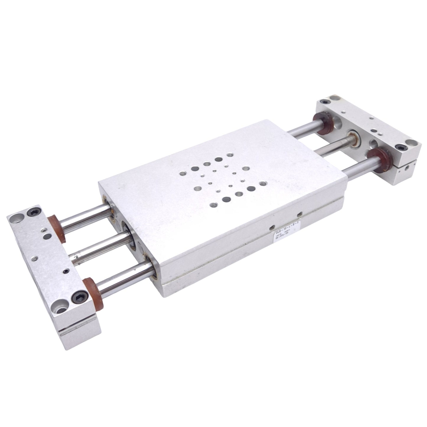 Used Robohand Destaco DLB-10-L-B-3 Linear Slide, ø3/4in Bore, 3in Stroke, 100psi