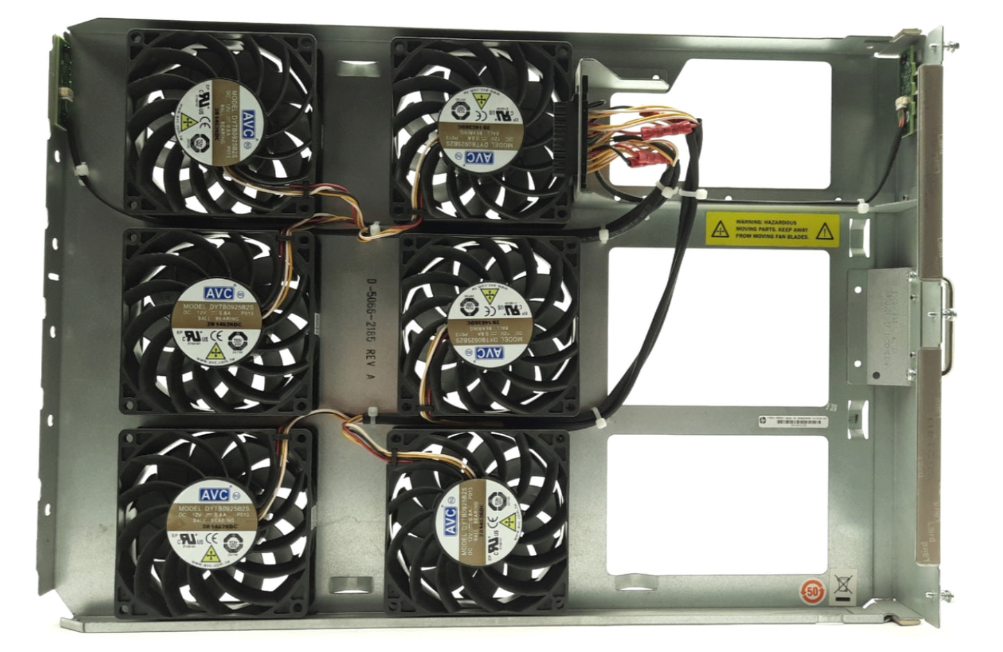Used HP J9832A 5412R Network Switch Fan Tray, 6x Fans