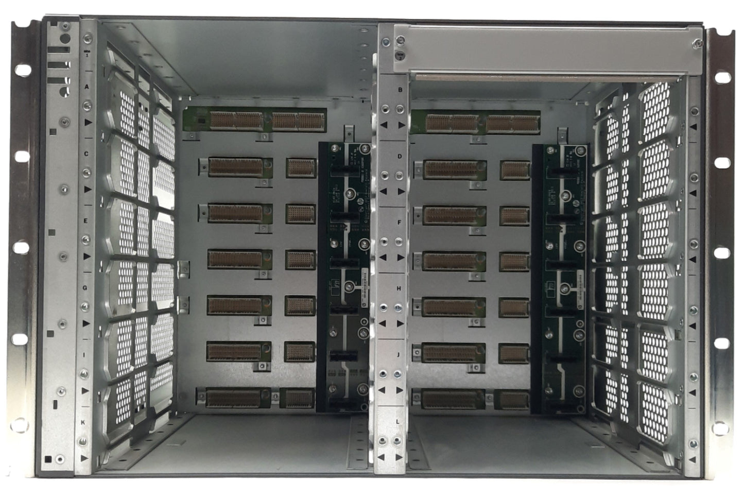 Used HP J9851A 5412R zl2 Network Switch Chassis/Backplane, 12x Modules, 7U