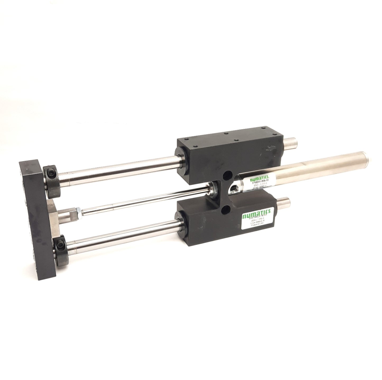 Used Numatics SH07505LB16DS4 Linear Slide 3/4in Bore, 5in Stroke, 250Psig Max