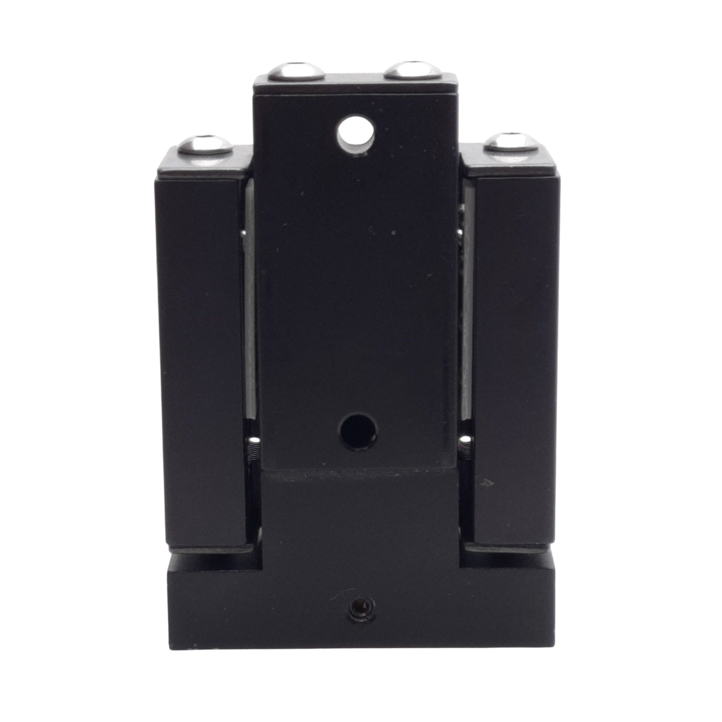 Used Del-Tron 450 Linear Positioning Stage 1/2in Travel, 1.75 x 1.75in Table, 6-32UNF