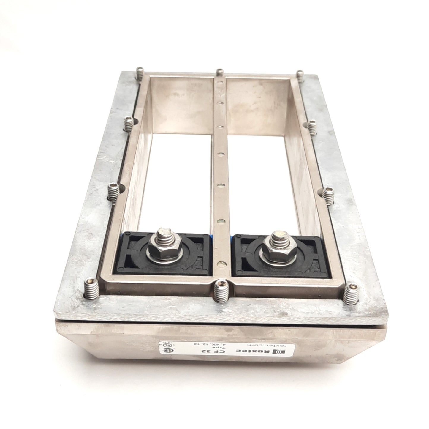 Used Roxtec CF32 CSF0000320035 Wire Entry Seal Frame, 230x130x60mm, 2-Openings