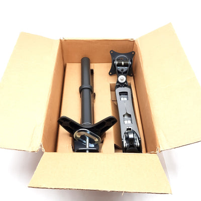 New Ergotron 45-179-195 LX Single Monitor Arm, Desk Mount, 20lbs Cap, 13in Reach