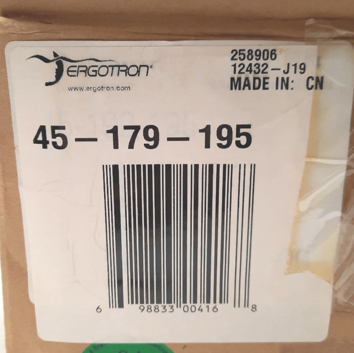 New Ergotron 45-179-195 LX Single Monitor Arm, Desk Mount, 20lbs Cap, 13in Reach